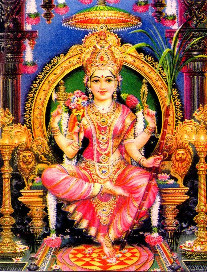 Decorative Lalitha imagery